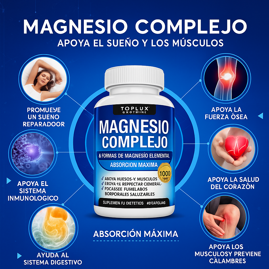 TOTAL BALANCE PACK – Colágeno + Magnesio Toplux