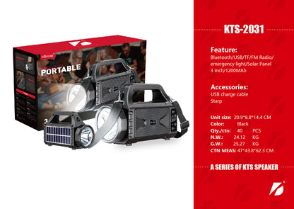 PARLANTE LINTERNA MULTIFUNCIONAL