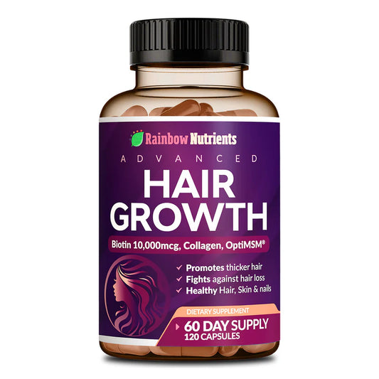 HAIR GROWTH de Rainbow Nutrients (Importado de USA)