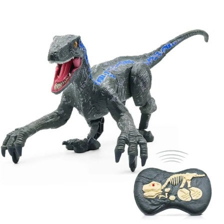DINOSAURIO VELOCIRAPTOR CON CONTROL REMOTO