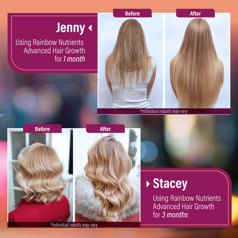 HAIR GROWTH de Rainbow Nutrients (Importado de USA)