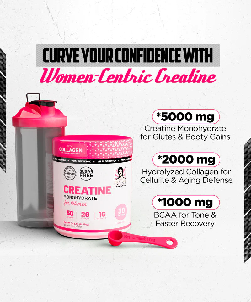 GNE CREATINA MONOHYDRATE FOR WOMEN