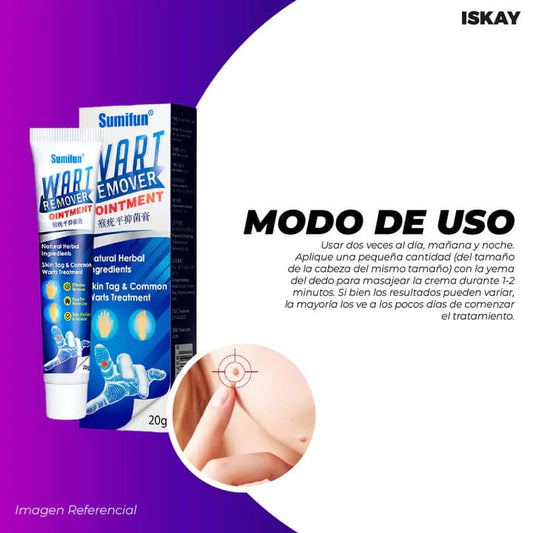 CREMA REMOVEDORA DE VERRUGAS - SUMIFUN 100% ORIGINAL