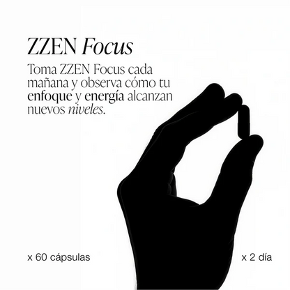 ZZEN Focus Original | Claridad Mental, Enfoque y Rendimiento Diario