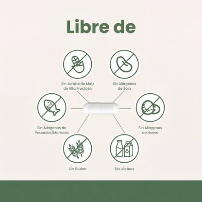 Multivitamínico Completo con 21 Vitaminas y Minerales | FLYNEW 60 Cápsulas