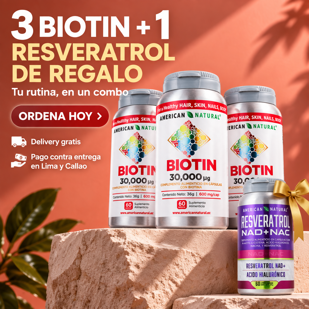 3 BIOTIN+ 1 RESVERATROL