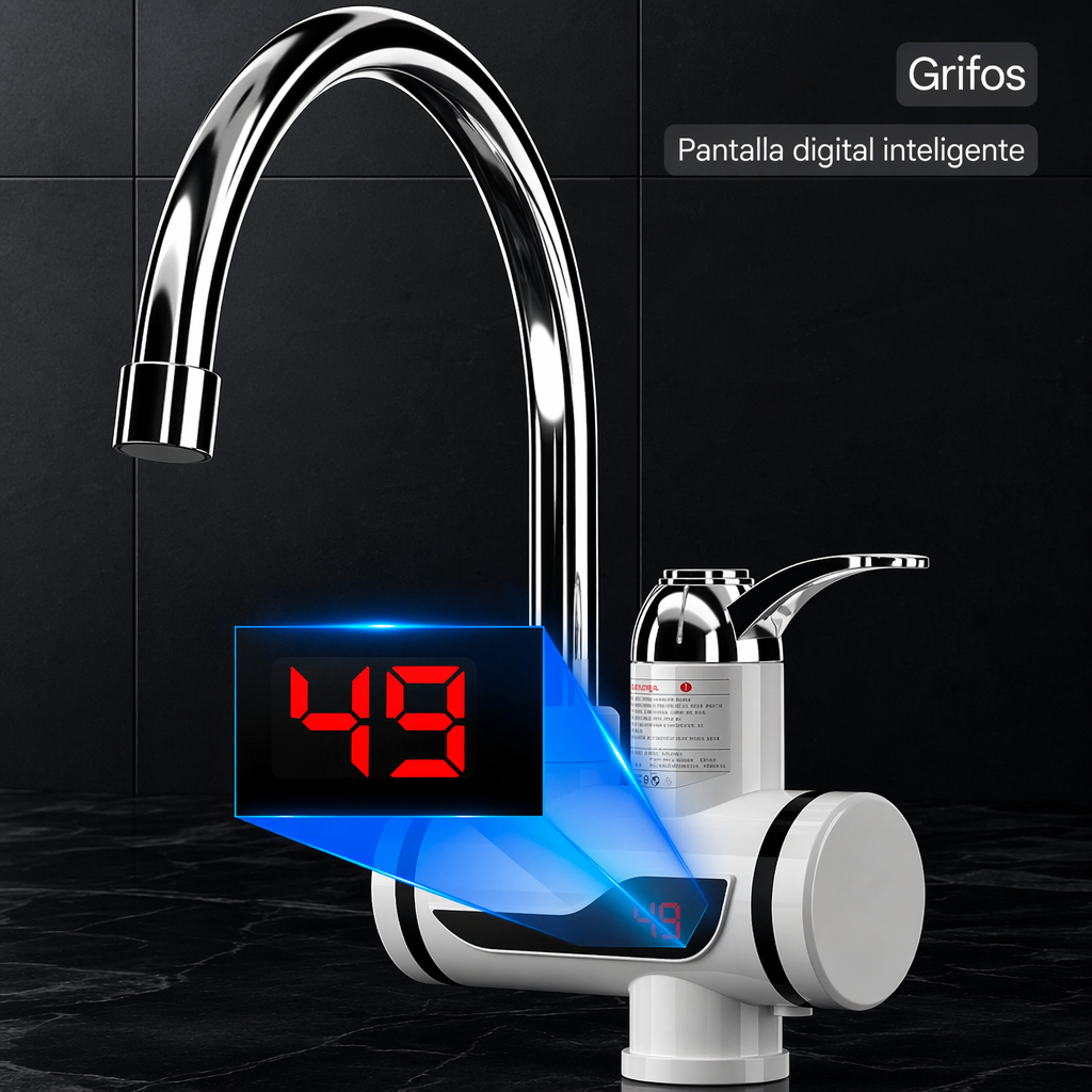 GRIFO ELÉCTRICO CALENTADOR DE AGUA