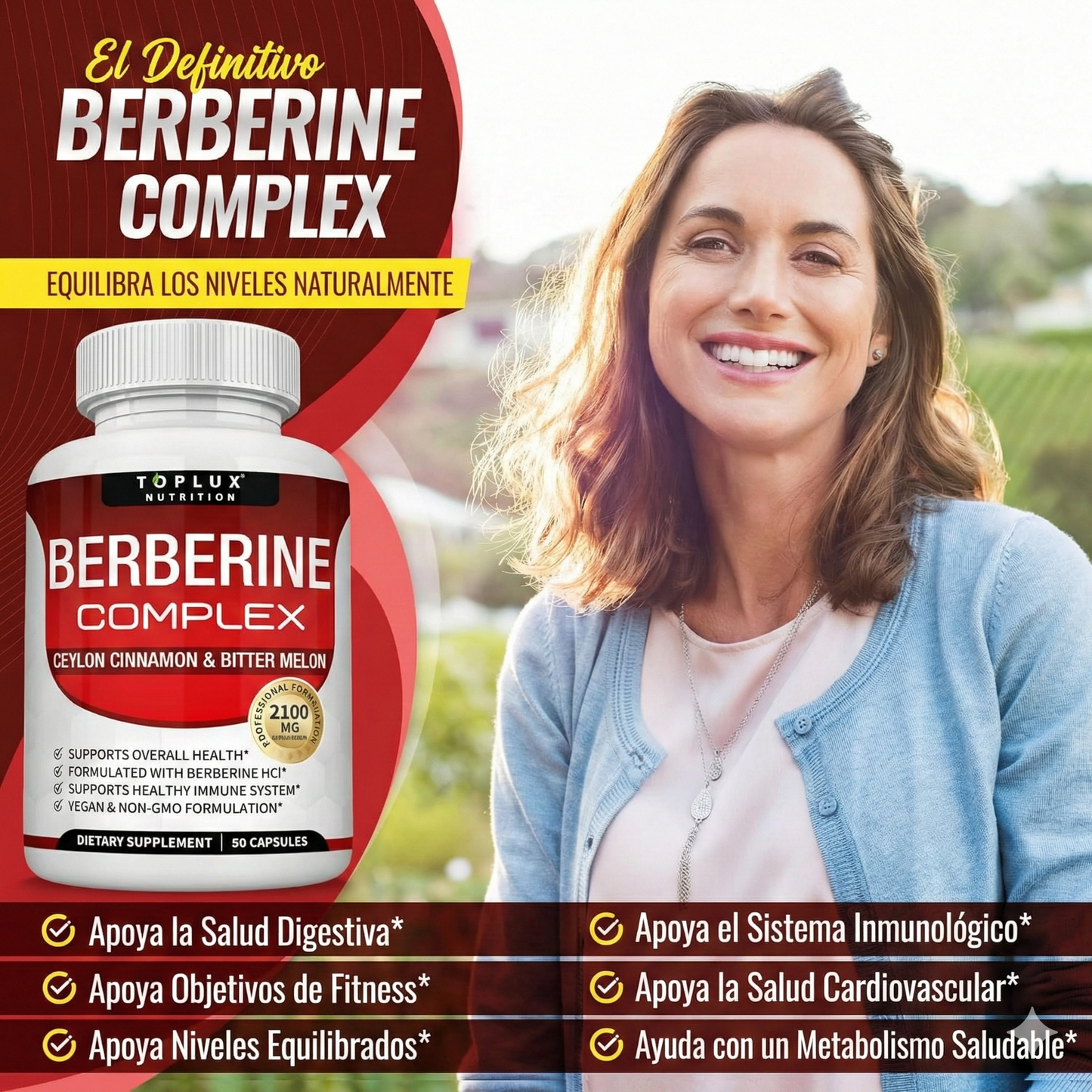BERBERINE EXTRACT – TOPLUX NUTRITION