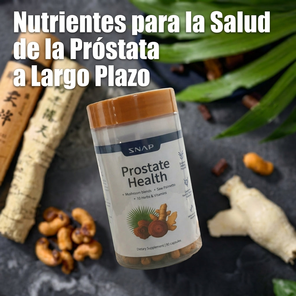 Prostate Health 90 Cápsulas | Apoyo Integral para la Salud Prostática