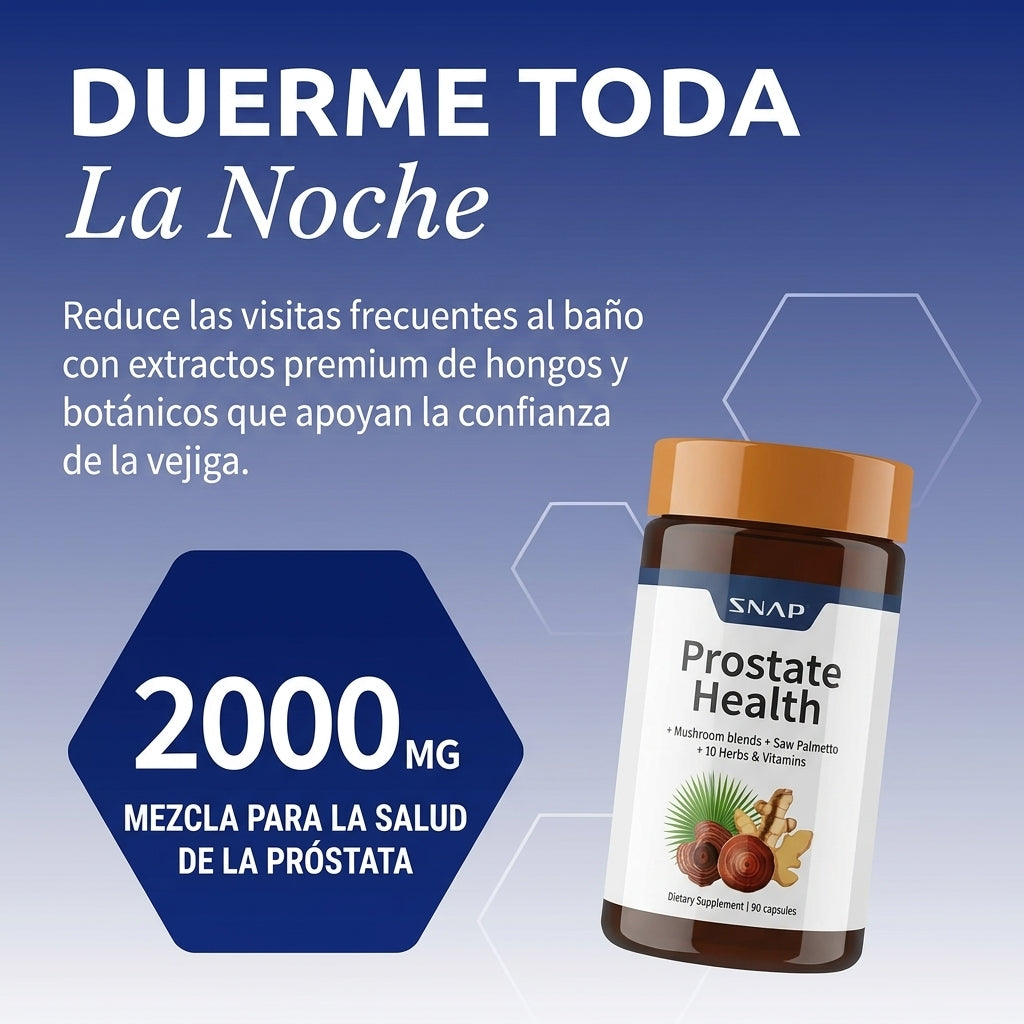 Prostate Health 90 Cápsulas | Apoyo Integral para la Salud Prostática