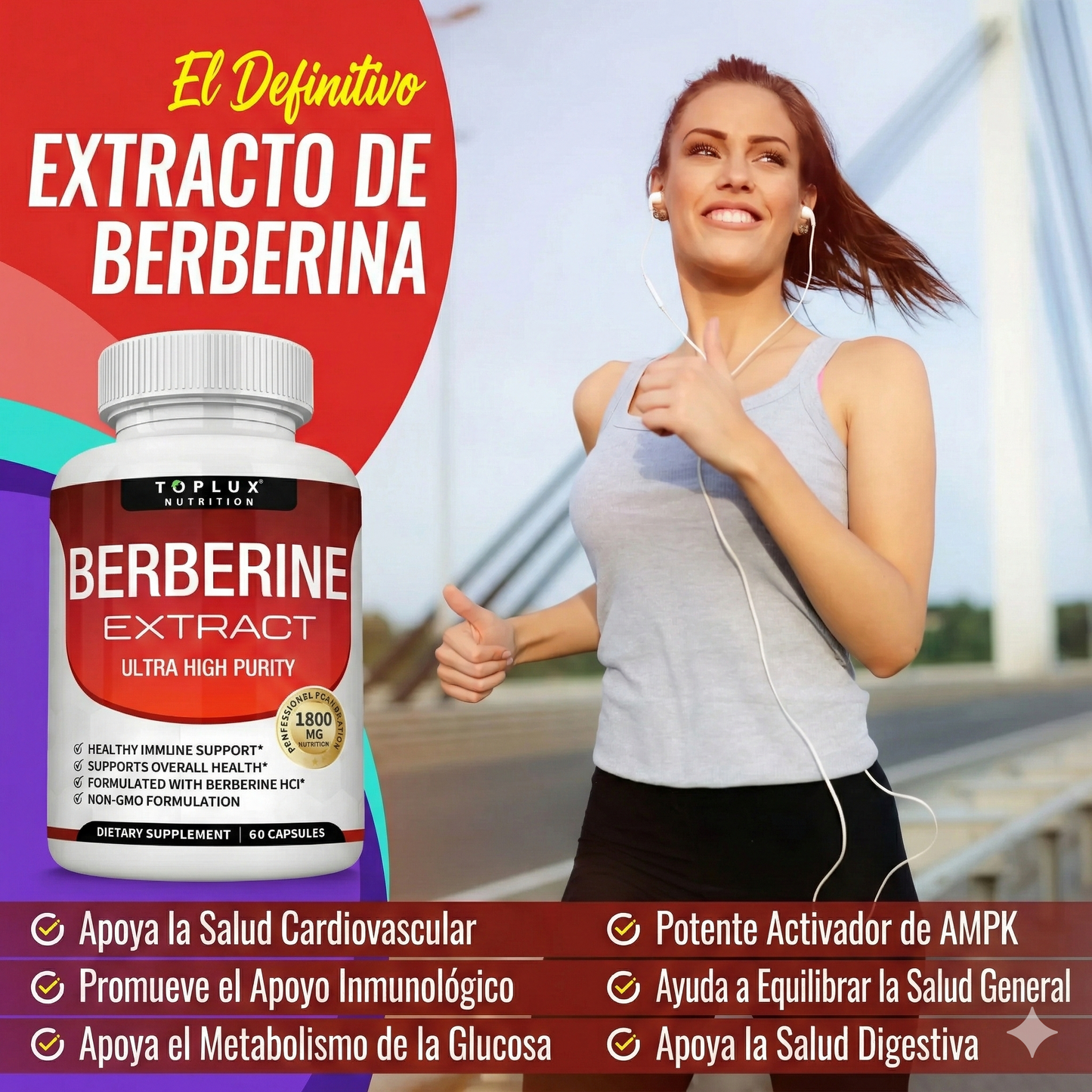 BERBERINE EXTRACT – TOPLUX NUTRITION