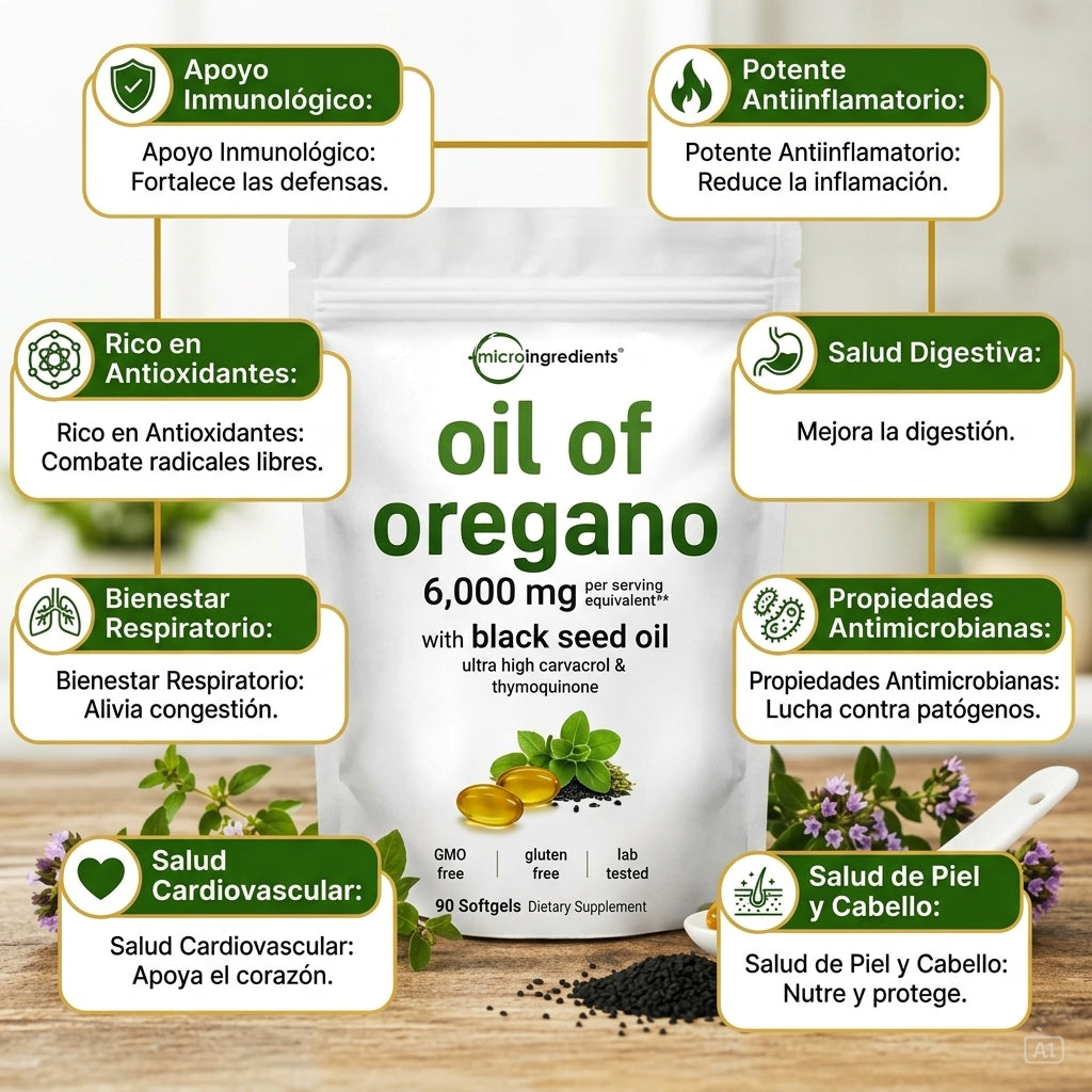 MICRO INGREDIENTS OIL OF OREGANO