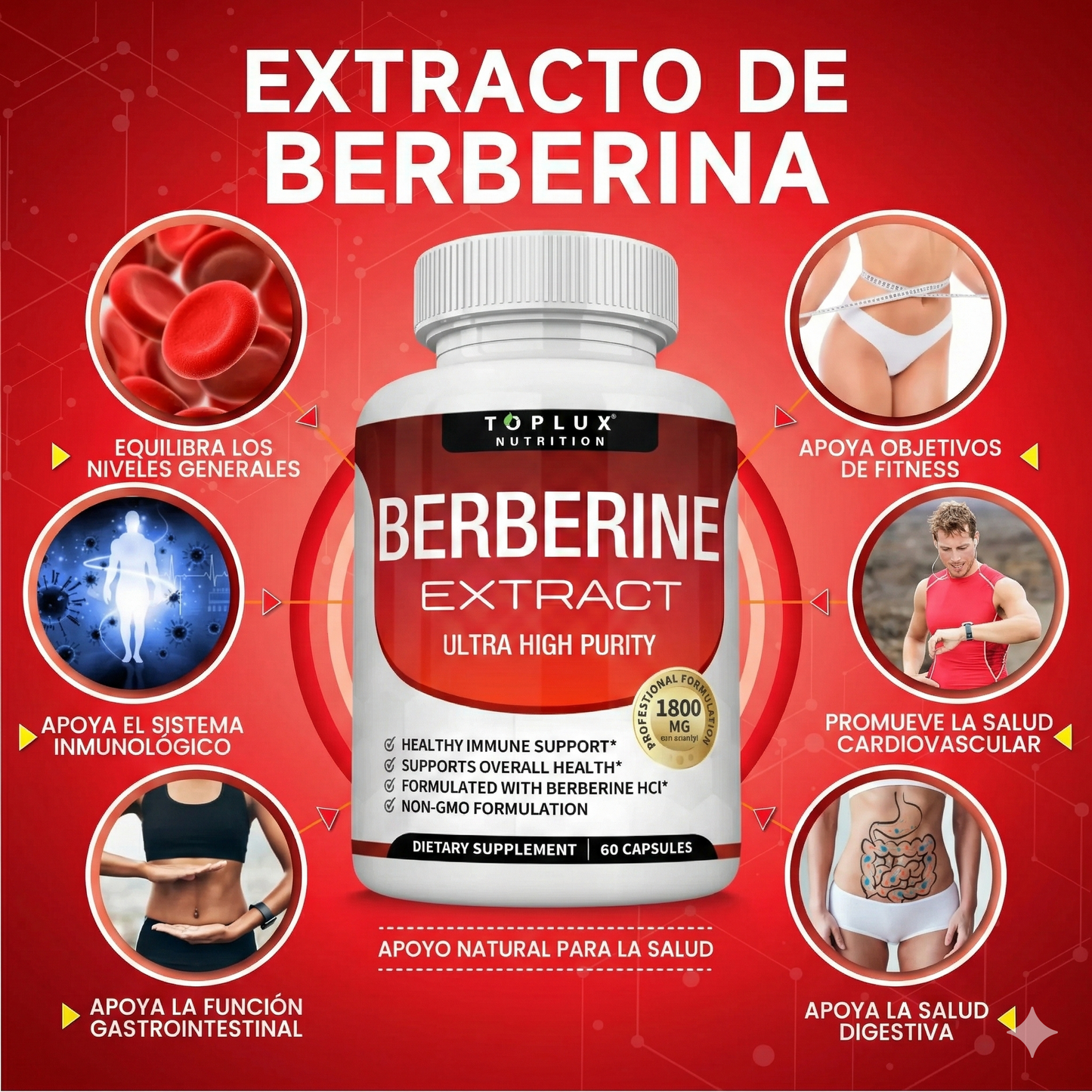 BERBERINE EXTRACT – TOPLUX NUTRITION