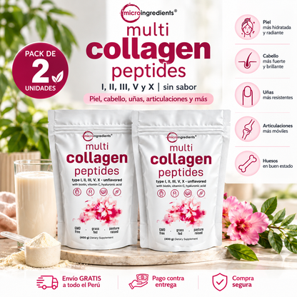 MULTI COLLAGEN PEPTIDES FUNDA 400G