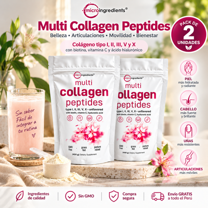 MULTI COLLAGEN PEPTIDES FUNDA 400G