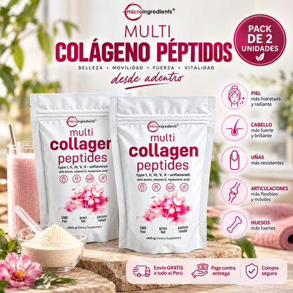 MULTI COLLAGEN PEPTIDES FUNDA 400G