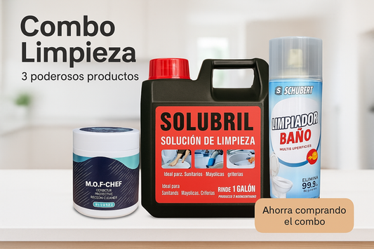 COMBO LIMPIEZA, 3 PODEROS PRODUCTOS