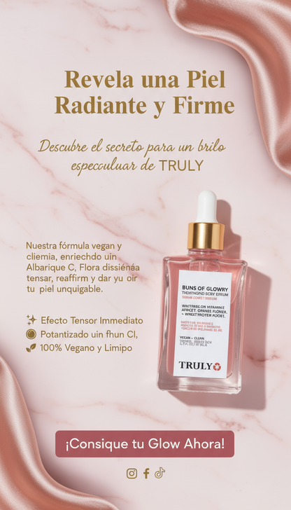 URO Premium + Truly  Buns of Glowry | Probióticos Vaginales y Serum Reafirmante | Salud Íntima y Piel Radiante
