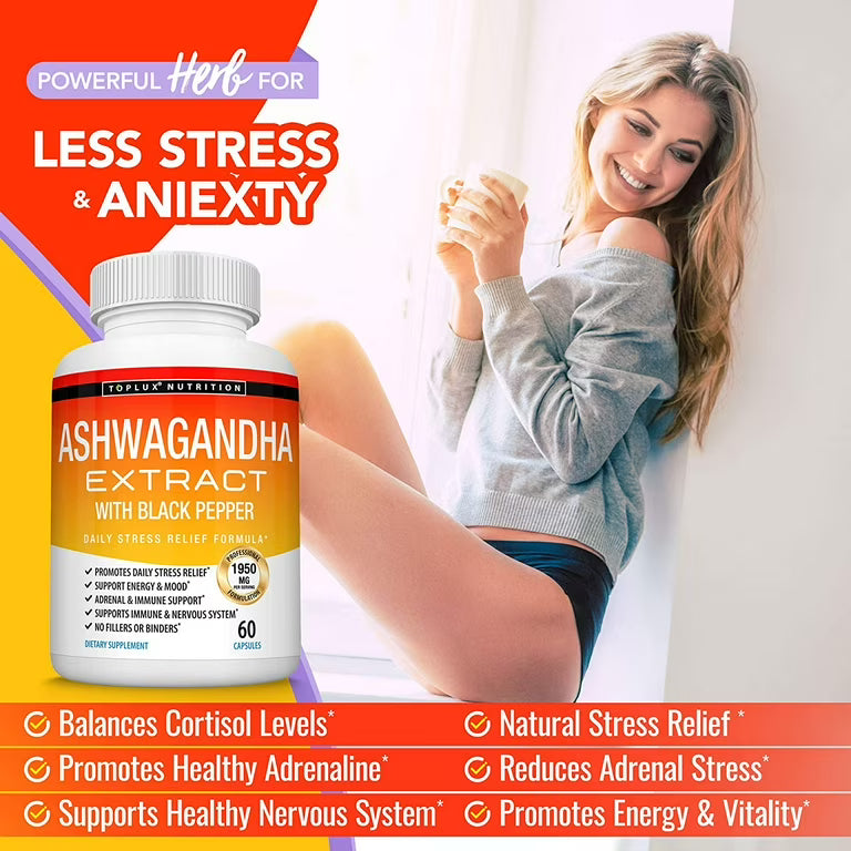 ASHWAGANDHA EXTRACT WITH BLACK PEPPER
