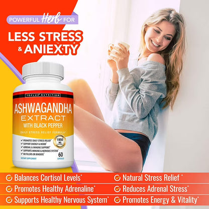 ASHWAGANDHA EXTRACT WITH BLACK PEPPER