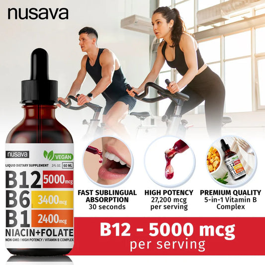 2 CAJAS VITAMINA B12 NUVASA