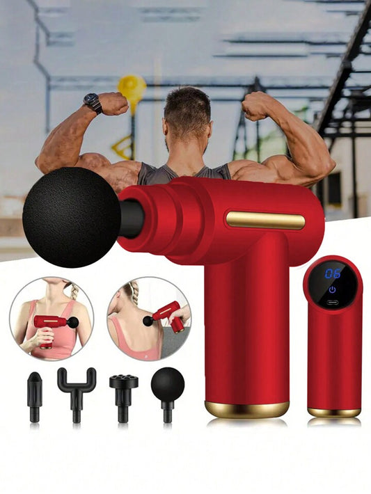 PISTOLA DE MASAJE PORTÁTIL