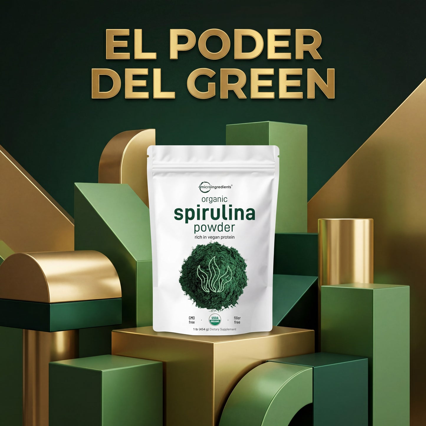 ORGANIC SPIRULINA POWDER