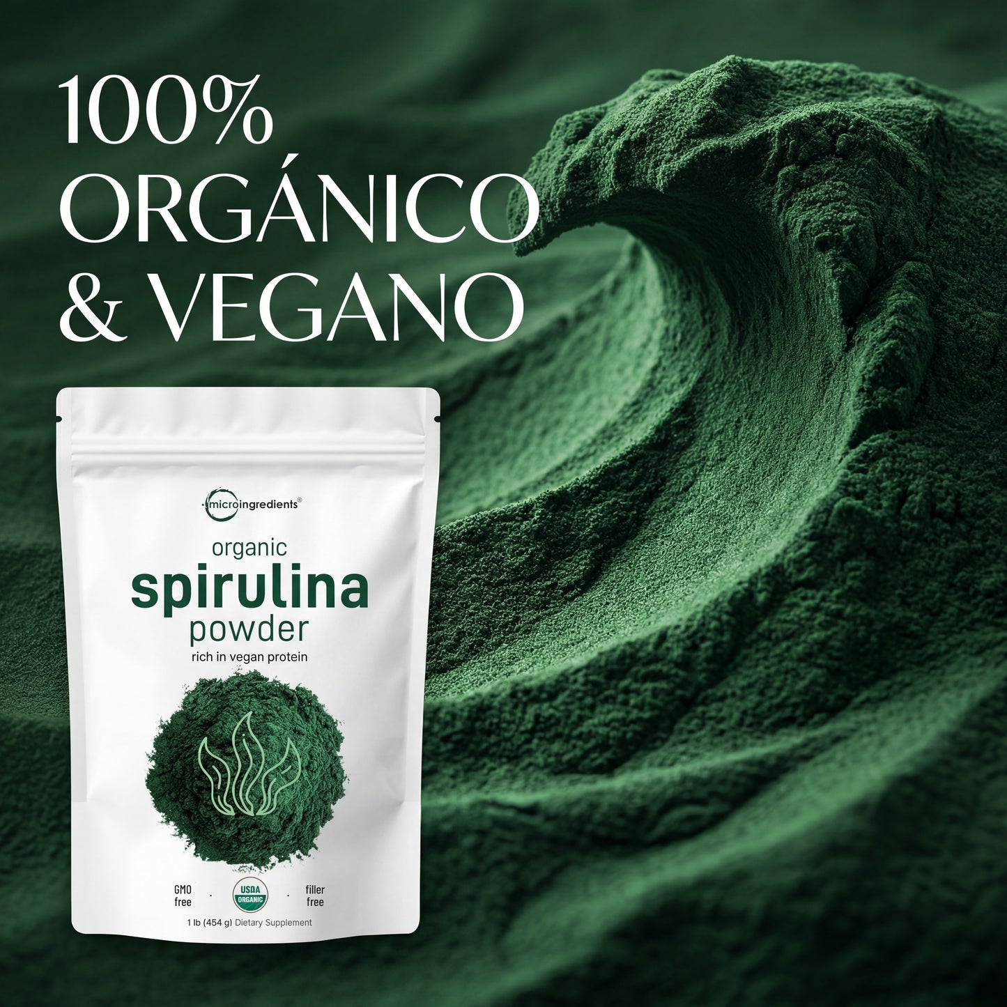 ORGANIC SPIRULINA POWDER