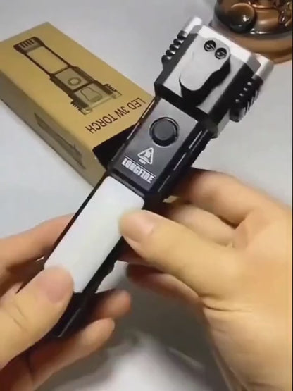 LINTERNA MARTILLO RECARGABLE USB