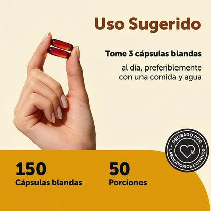 PUMPKIN SEED OIL CALABAZA 150 CAPSULAS