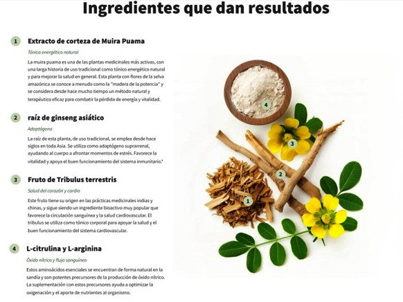 POTENCIADOR DE ÓXIDO NÍTRICO