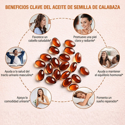 PUMPKIN SEED OIL CALABAZA 150 CAPSULAS