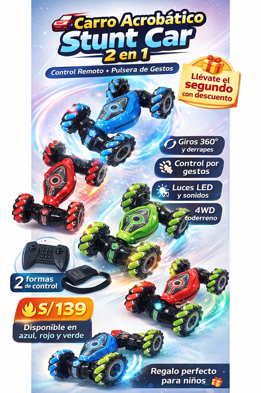 CARRO ACROBÁTICO STUNT CAR