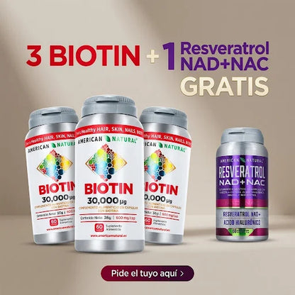 3 BIOTIN+ 1 RESVERATROL